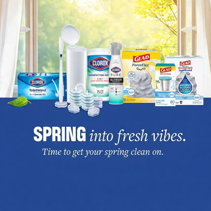 bleach-free, clear-drying disinfectant formula