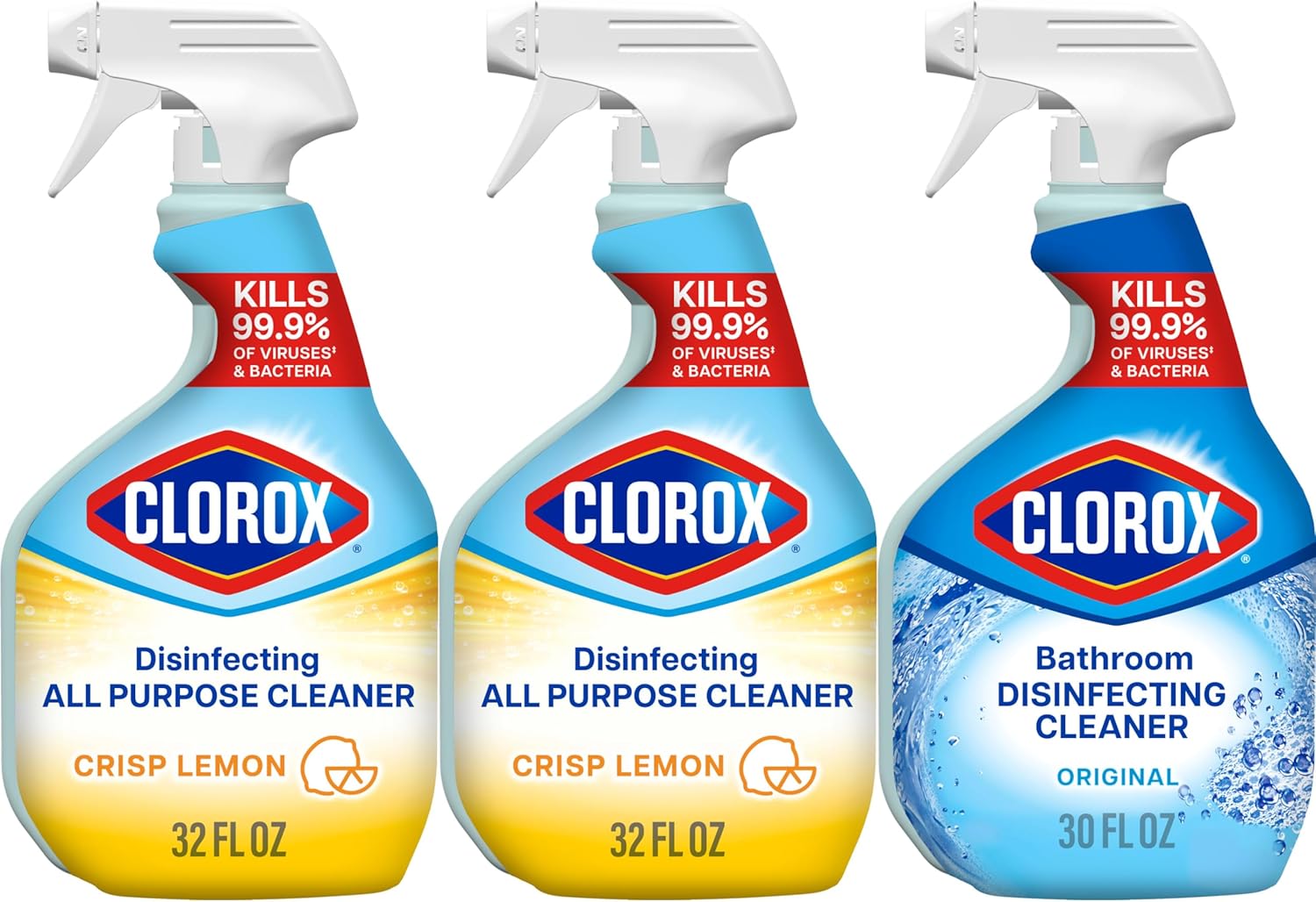 bleach-free disinfecting formula fortified with clorox cleaning power