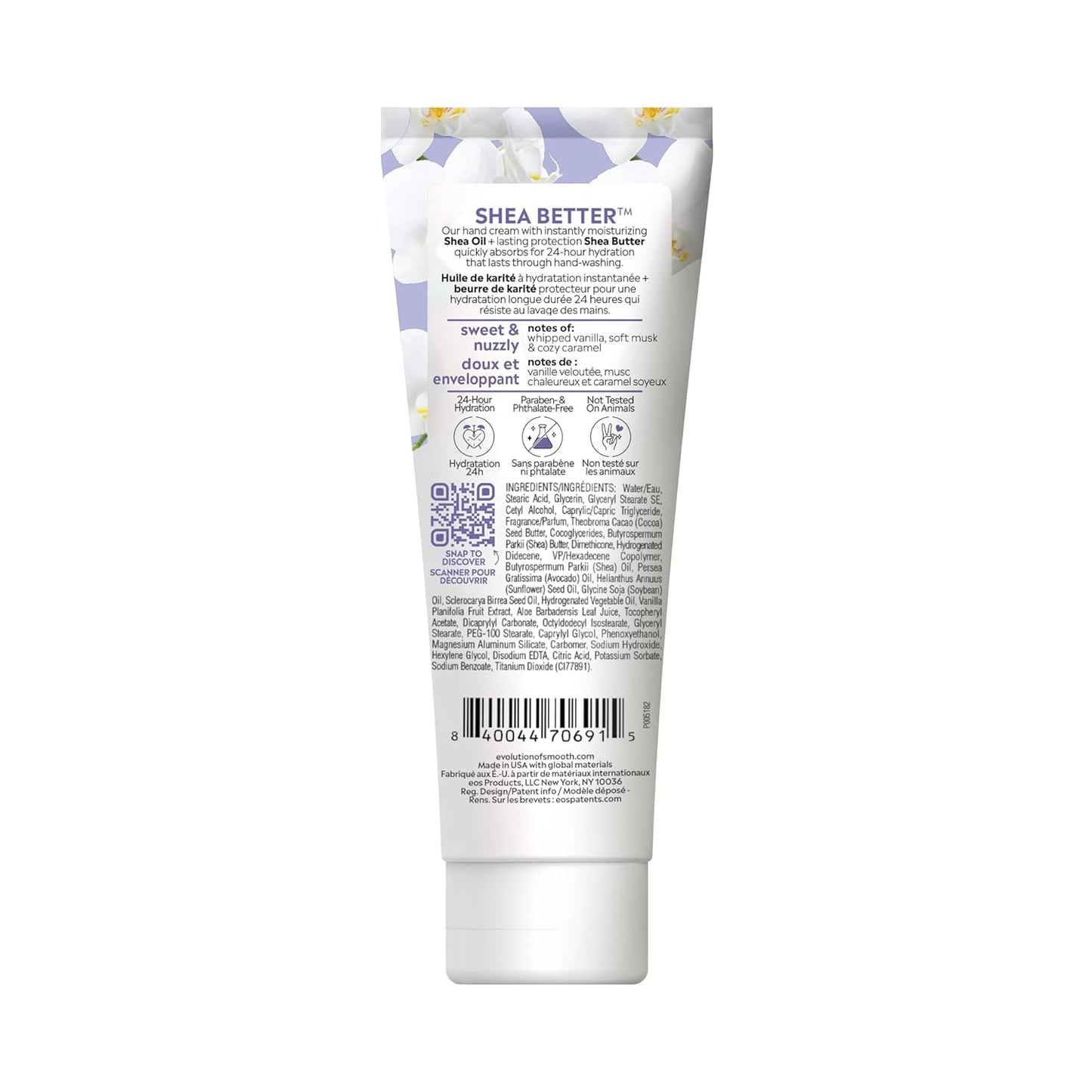 blend of 7 nourishing oils and butters including sustainably sourced shea
