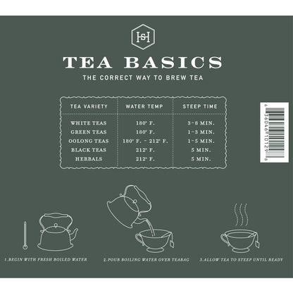 blend of black tea and oolong base for medium body