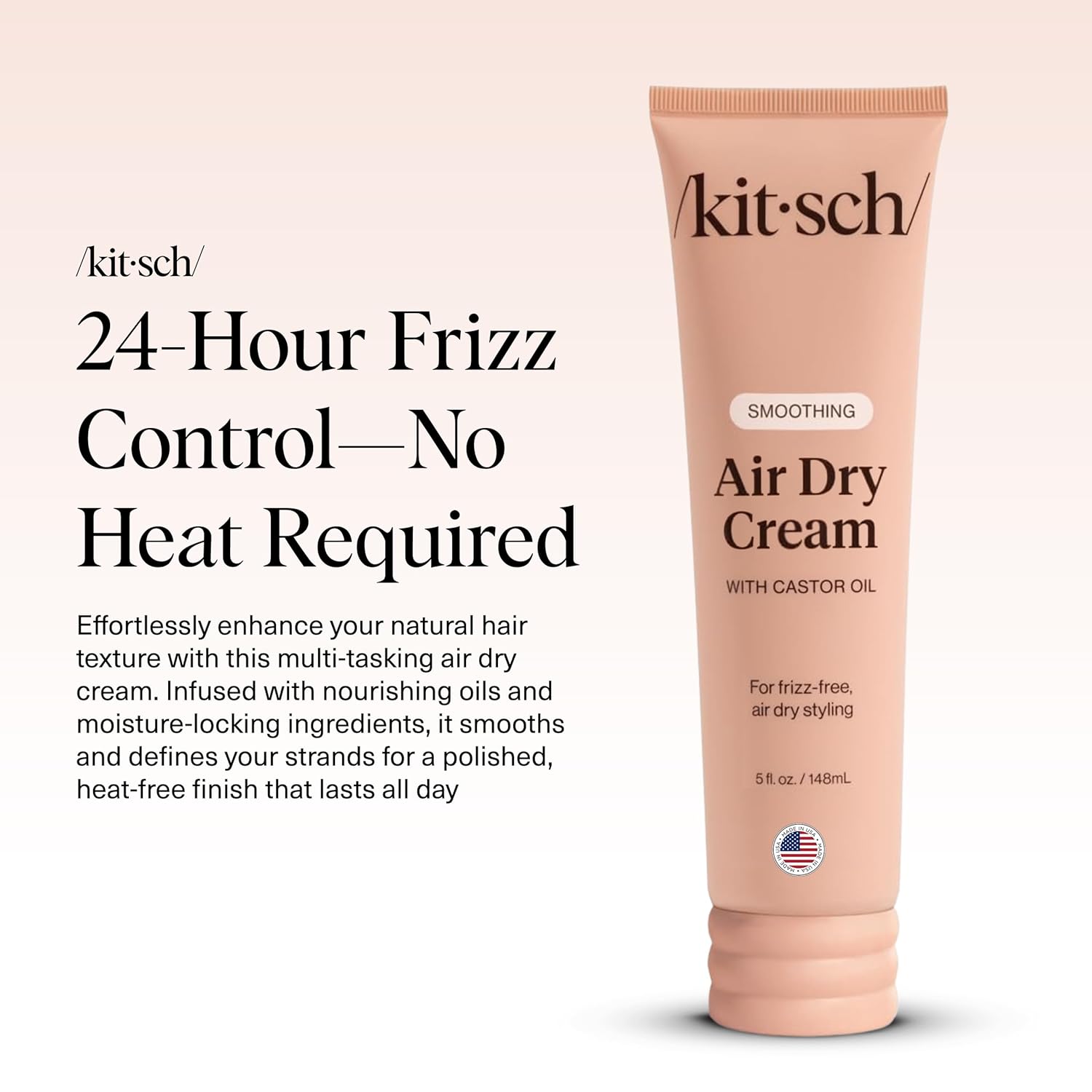 blend of castor oil, coconut oil, squalane, and panthenol for hydration and smoothing