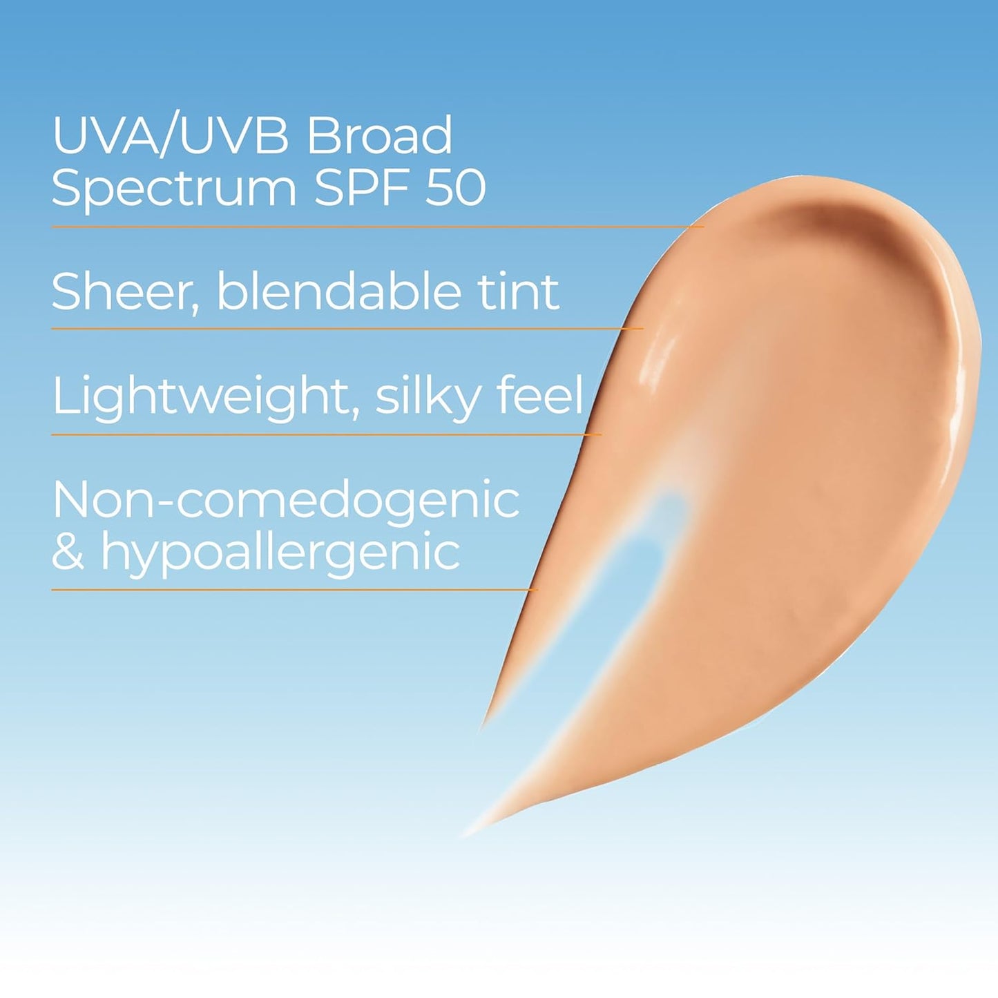 blendable universal tint suitable for all skin tones with a dry-touch, non-greasy finish