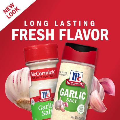 blended with a touch of garlic oil and pure salt