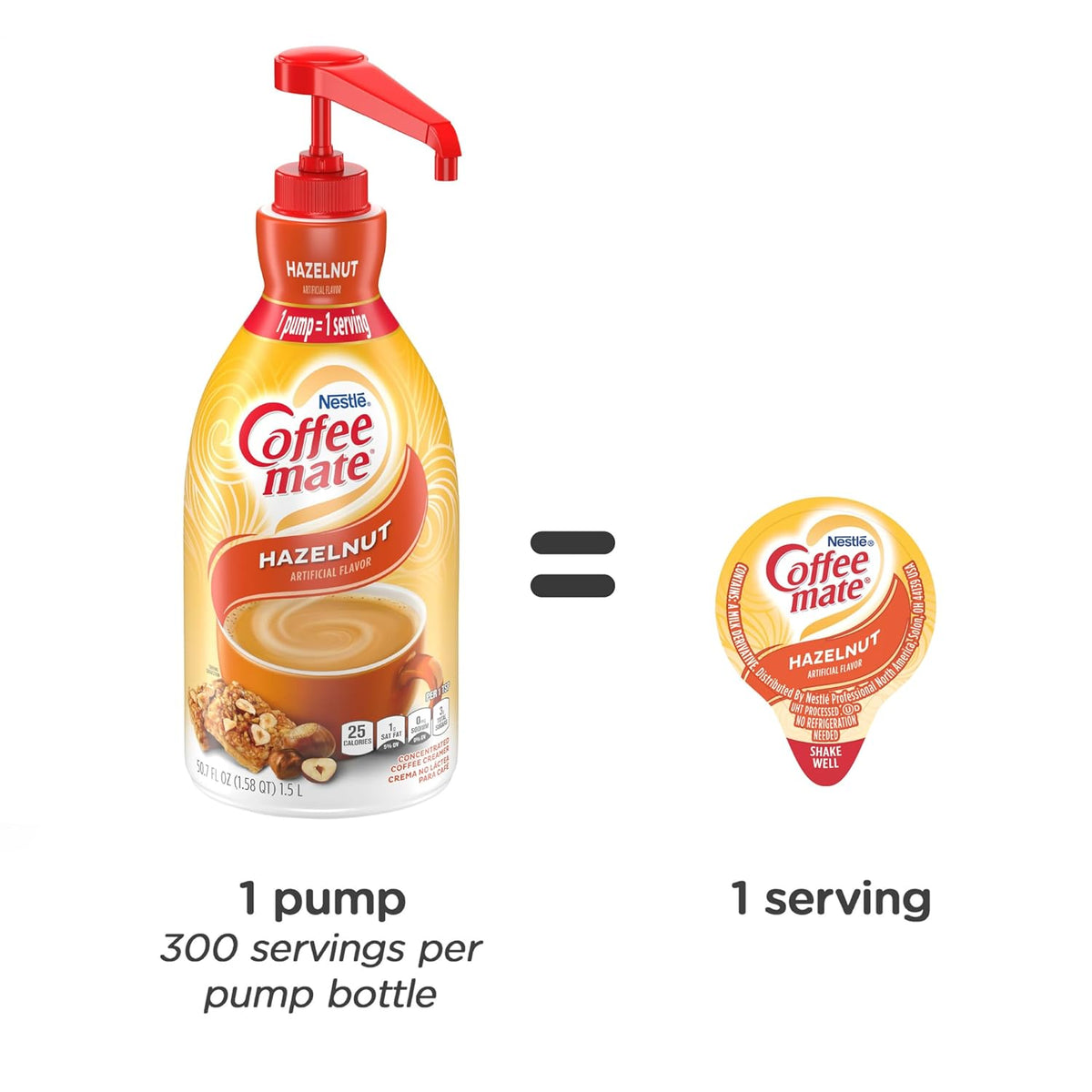 blends instantly into both hot and cold beverages with no stirring required