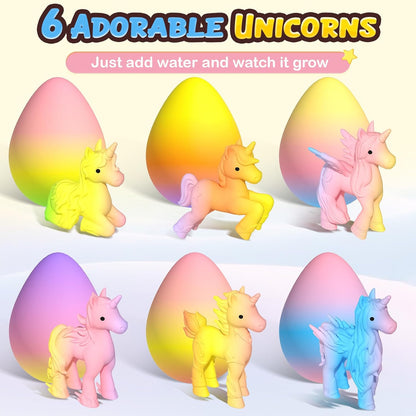 blind-box style with six unique unicorn designs to discover
