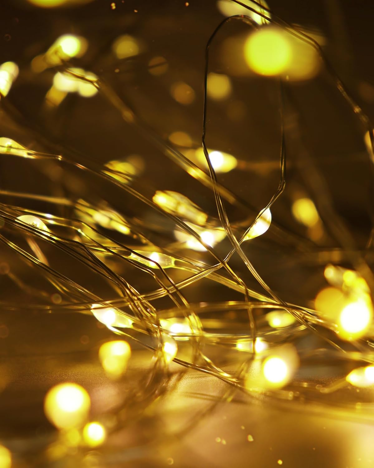 Blingstar USB Fairy Lights – Flameless String Lights Safe for Kids and Pets, Low Heat 5V