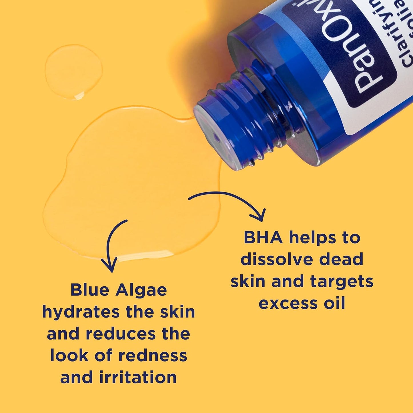 blue algae and antioxidant blend to soothe redness and irritation