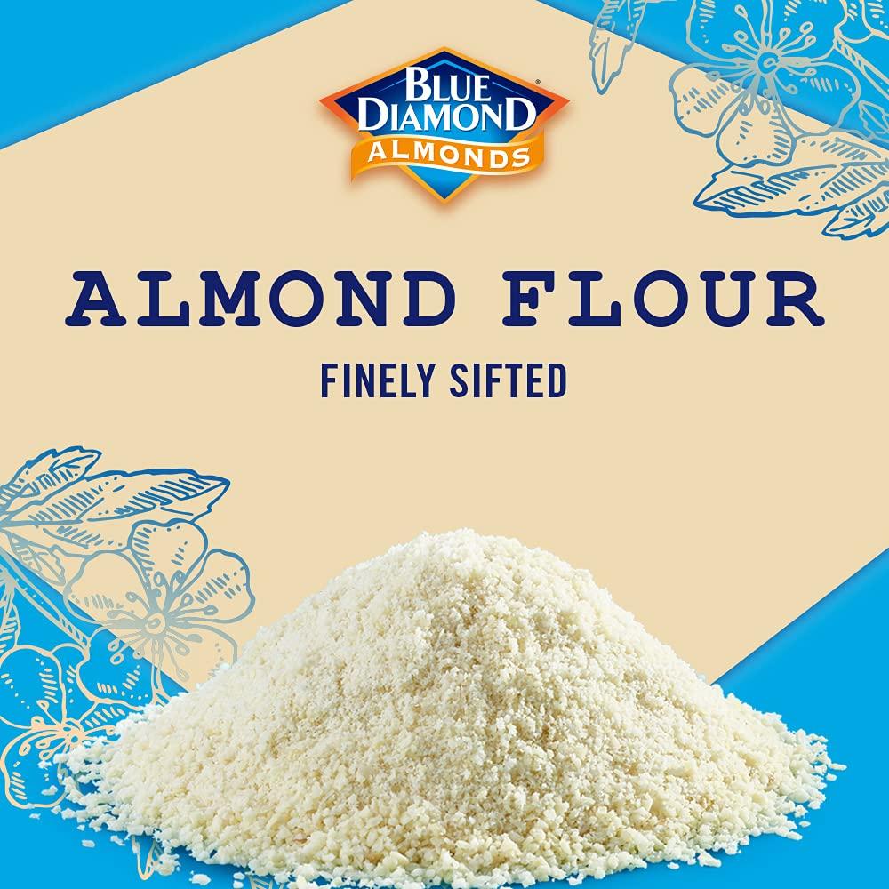 Blue Diamond Almonds Almond Flour – Pure Blanched Almond Flour for Capsule-Style Pantries and Resealable Storage