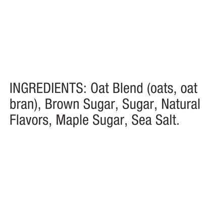 Bob's Red Mill Gluten Free Maple Brown Sugar Instant Oatmeal – Clean-Eating Breakfast for Home Wellness Routines, 6 Single-Serve Packets