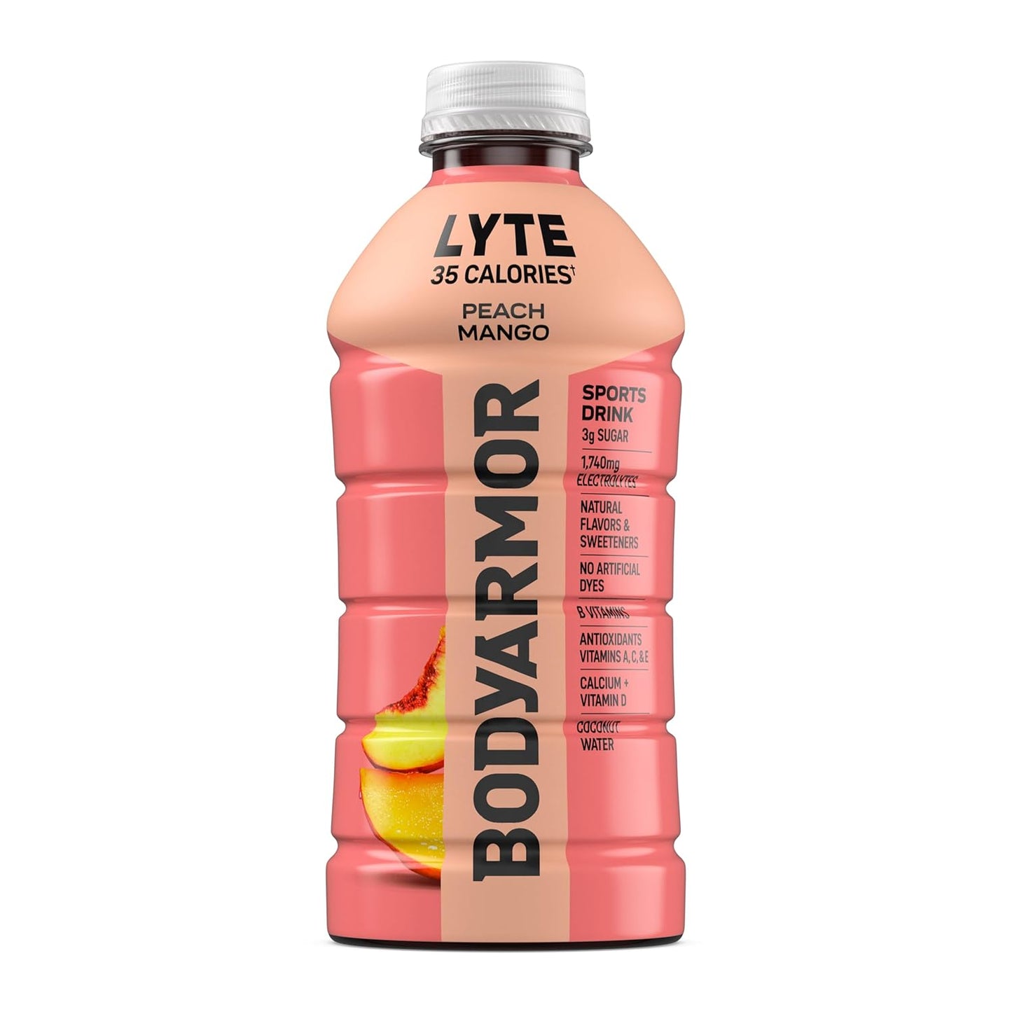 BODYARMOR LYTE Desk Friendly Electrolyte Drink for Home Office and Remote Workdays, 28 Fl Oz Bottles (15 Pack)