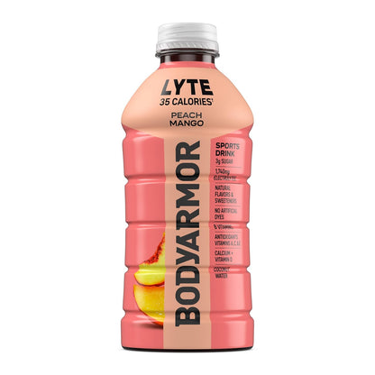 BODYARMOR LYTE Desk Friendly Electrolyte Drink for Home Office and Remote Workdays, 28 Fl Oz Bottles (15 Pack)