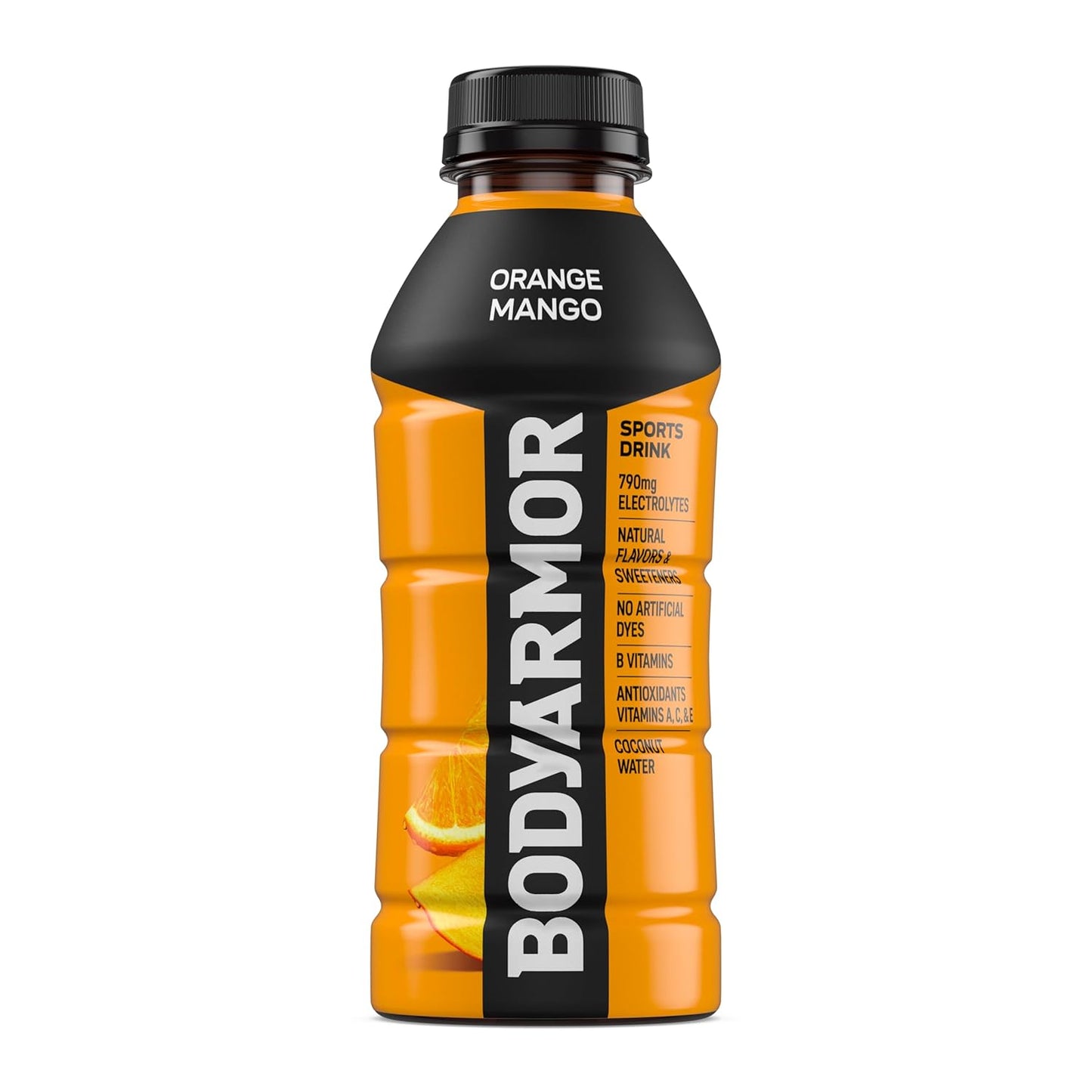 BODYARMOR Sports Drink – Portable Hydration for Camping and Hiking, 16 Fl Oz Bottles, Pack of 12