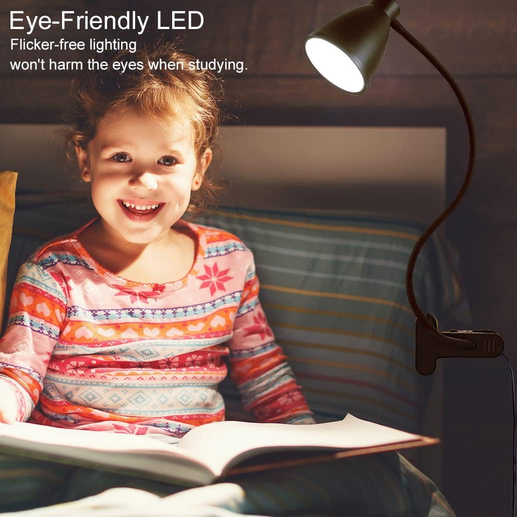 BOHON Bedside Reading Lamp – Eye-Caring Flicker-Free Light for Nightly Wind-Down, Slow Fade-To-Off