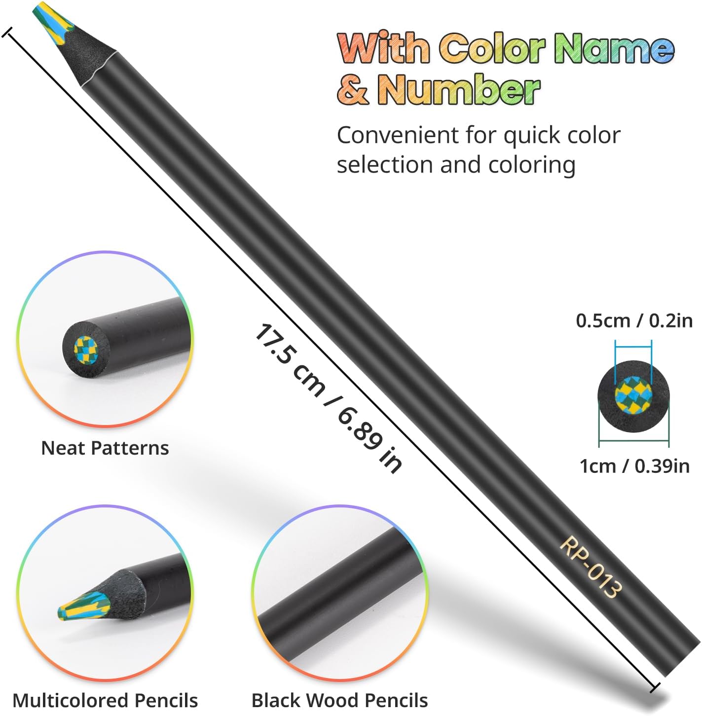 bold 2mm+ line size with 0.5cm thick core for durability