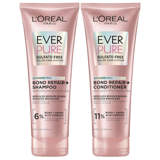 bond + amino acid complex for internal hair bond repair and breakage reduction