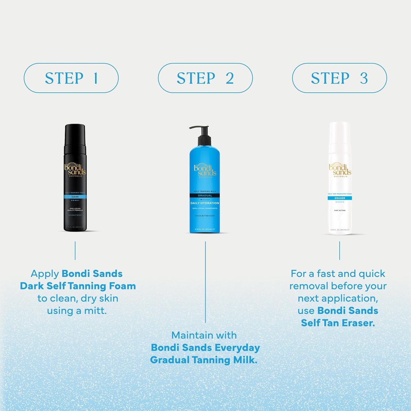 Bondi Sands Lightweight Tan Foam | Minimal-Fuss, Maximum-Glow Self-Tanner in Neutral Shades
