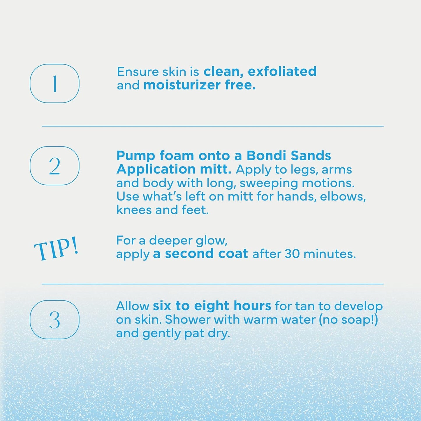 Bondi Sands Sunless Tanning Foam with Reusable Mitt | Minimal Effort, Maximum Glow in One Hour