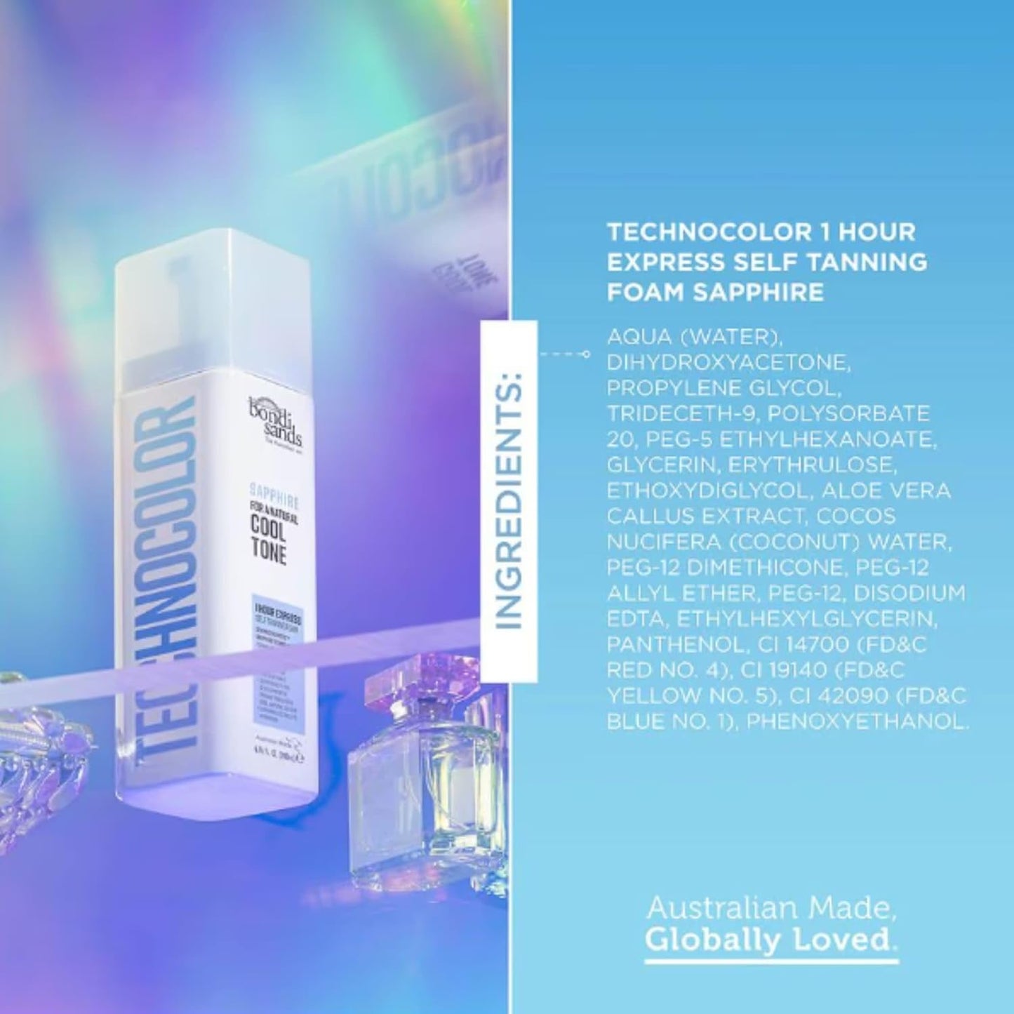 Bondi Sands Technocolor Self-Tanning Mousse – Effortless One-Step Glow in Four Essential Shades
