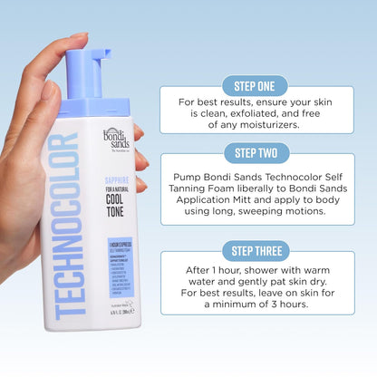 Bondi Sands Technocolor Self-Tanning Mousse – Effortless One-Step Glow in Four Essential Shades