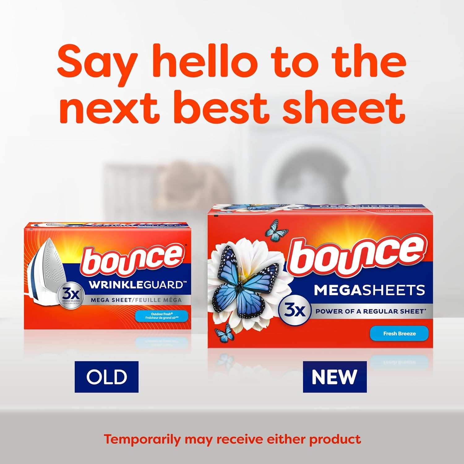 Bounce Mega Dryer Sheets Fresh Breeze 130ct – Practical Housewarming Gift for New Homeowners