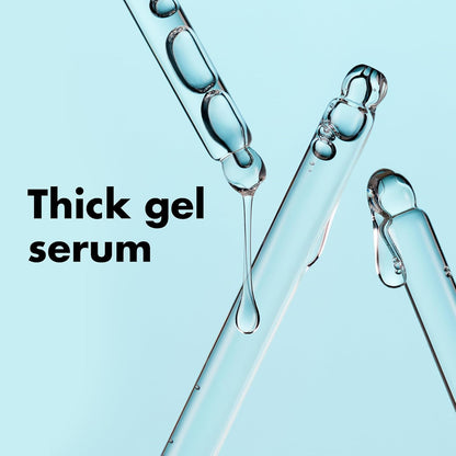 bouncy gel serum texture with drop applicator for precise dosing