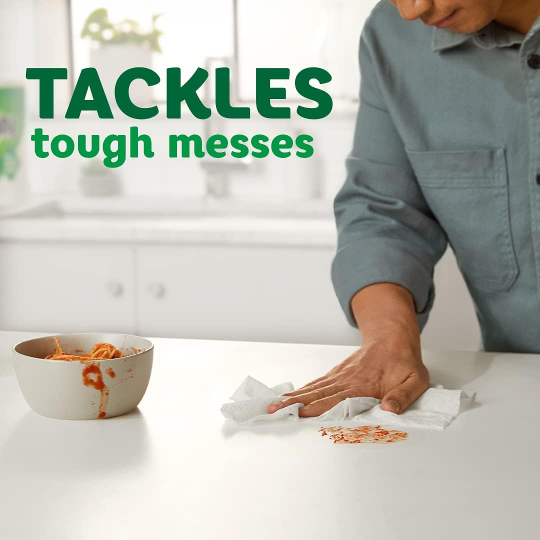 Bounty Paper Towels for Bathroom and Wind-Down Areas, Lint-Free Family Rolls for Clean Living Rituals
