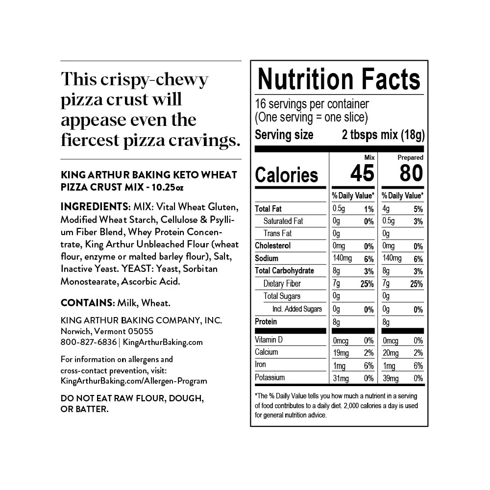 boxed mix format requiring only simple added ingredients per the printed recipe