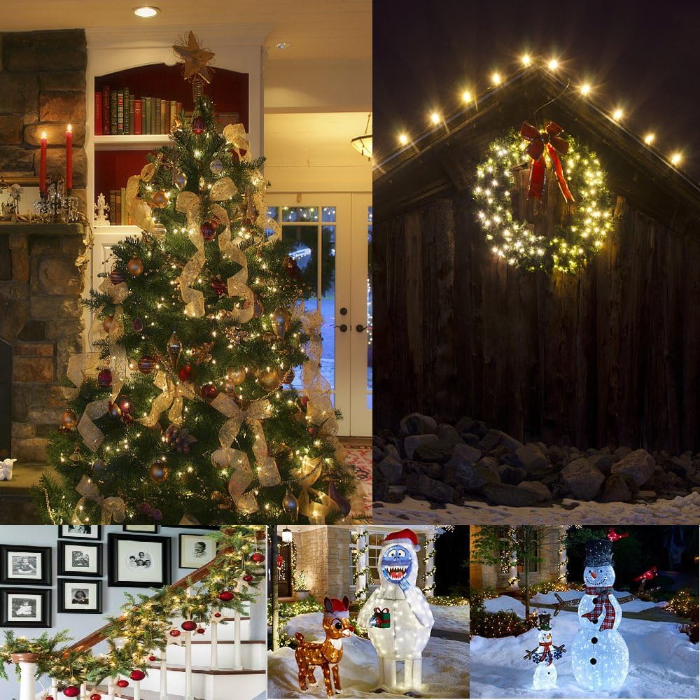 [Brand] Battery String Lights 18ft – Thoughtful Housewarming Gift for Her, Warm White LED
