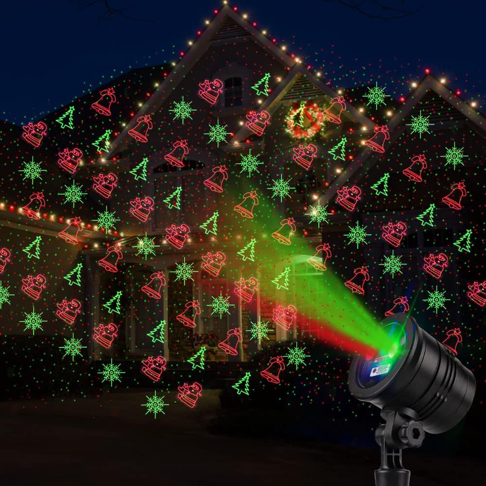 [Brand] Christmas Laser Projector – Ready-to-Gift Holiday Light for Neighbors, Parents & Hosts