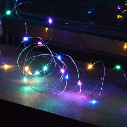 [Brand] Flameless String Lights – Smoke and Fire Free Bedroom Decor, 4-Pack Battery LED Fairy Lights
