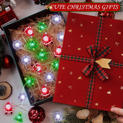 [BRAND] IP65 Waterproof Battery Christmas String Lights – Patio, Balcony, and Front Porch Holiday Decor