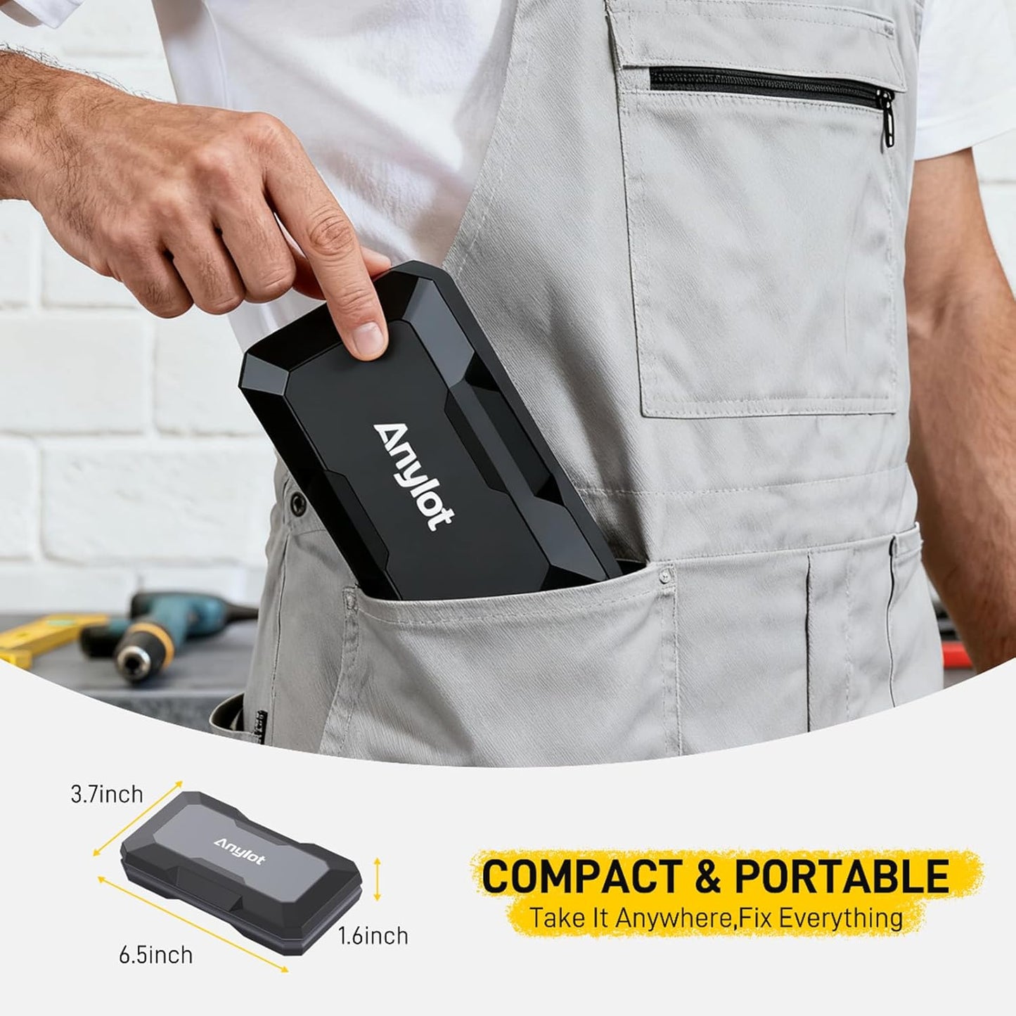 [Brand] Magnetic Bit Screwdriver Set with Case – Practical Housewarming Gift for New Homeowners and DIYers