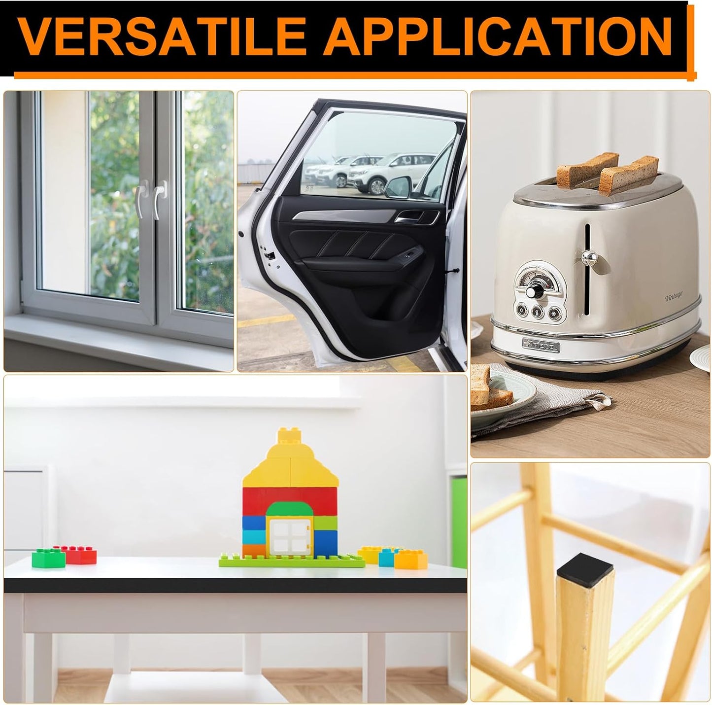 [Brand Name] Door Weather Stripping – RV and Camper Door Seal for Road Noise and Weather Protection