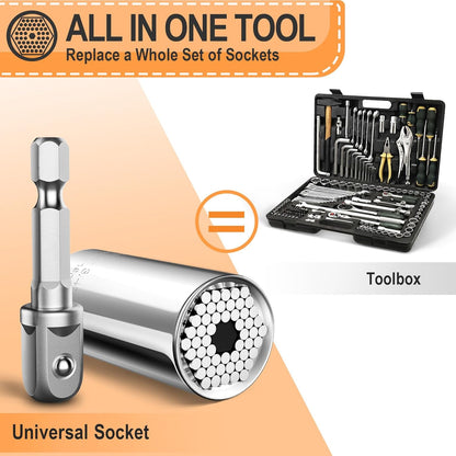 [Brand Name] Self Adjusting Socket Set - Auto Repair Quick Grab Tool for Driveway and Basement Workshop Use