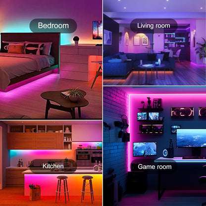 [Brand] RGB LED Strip Lights – Soft Ambient Mood Lighting for Bedtime Wind Down and Bath Ritual
