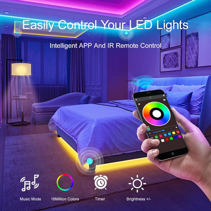 [Brand] RGB LED Strip Lights – Soft Ambient Mood Lighting for Bedtime Wind Down and Bath Ritual