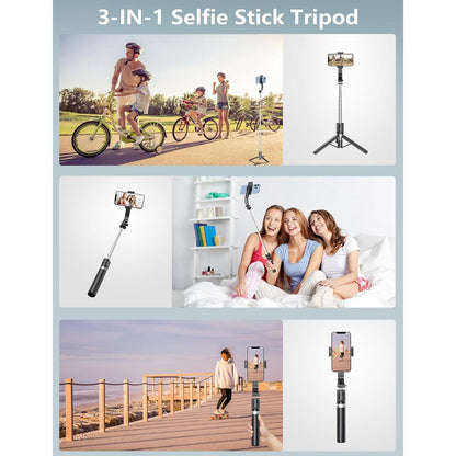 [Brand] Single-Device Tripod, Selfie Stick and Ring Light in One – One Accessory, Zero Clutter on Your Desk