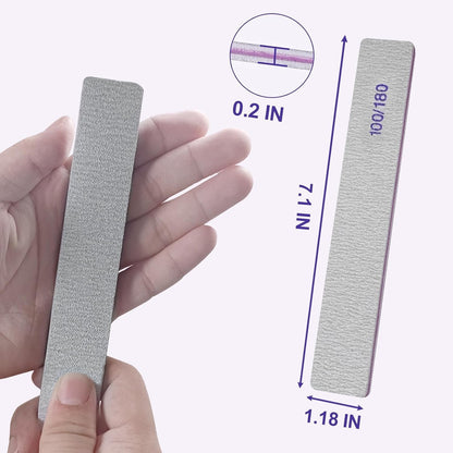 BrandName Reusable Nail File Set – Durable Nail Care Companion for Open-Air Pet Grooming