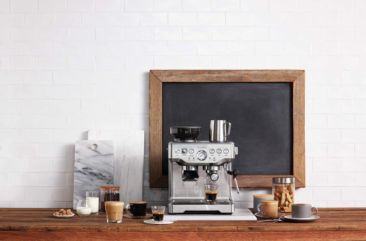 Breville BES870XL Barista Express — Wellness-Focused Espresso Machine for Slow, Intentional Coffee Brewing