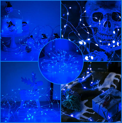 Brightever Fairy Lights – Safe Kids Bedroom Nightlight, Cool to Touch Battery LED String Lights 2 Pack 33FT