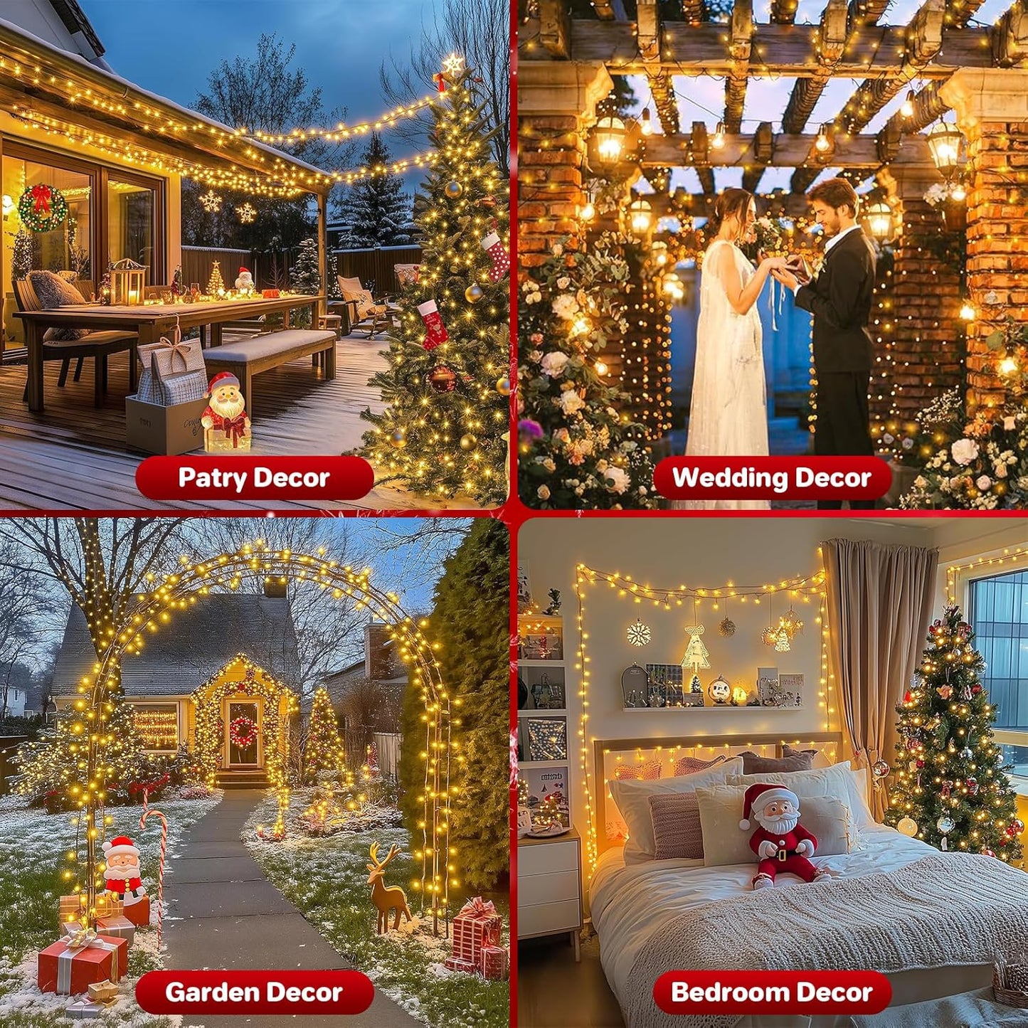 Brightown Twinkle String Lights – Thoughtful Housewarming Gift for Her, Cozy Bedroom Glow