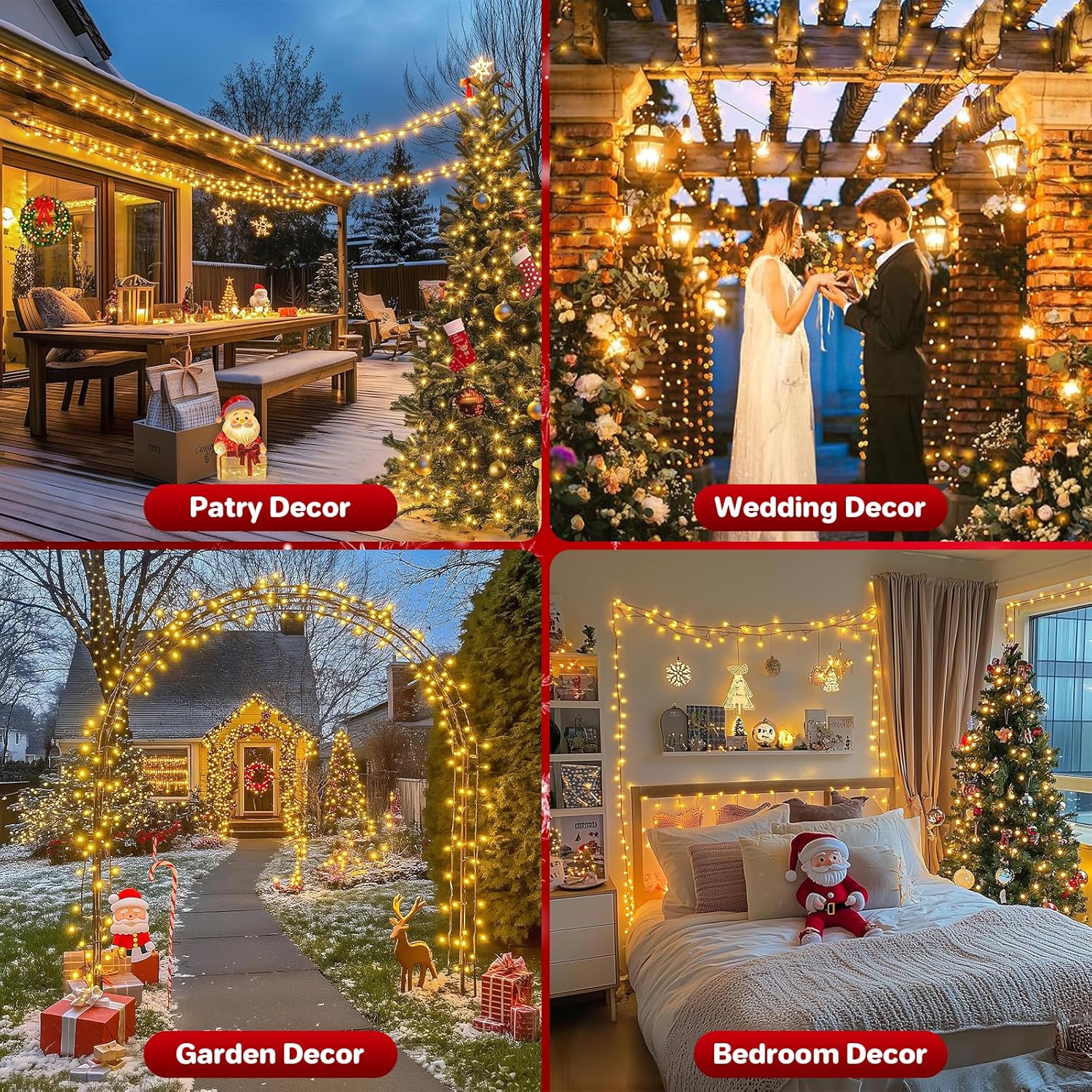 Brightown Twinkle String Lights – Thoughtful Housewarming Gift for Her, Cozy Bedroom Glow