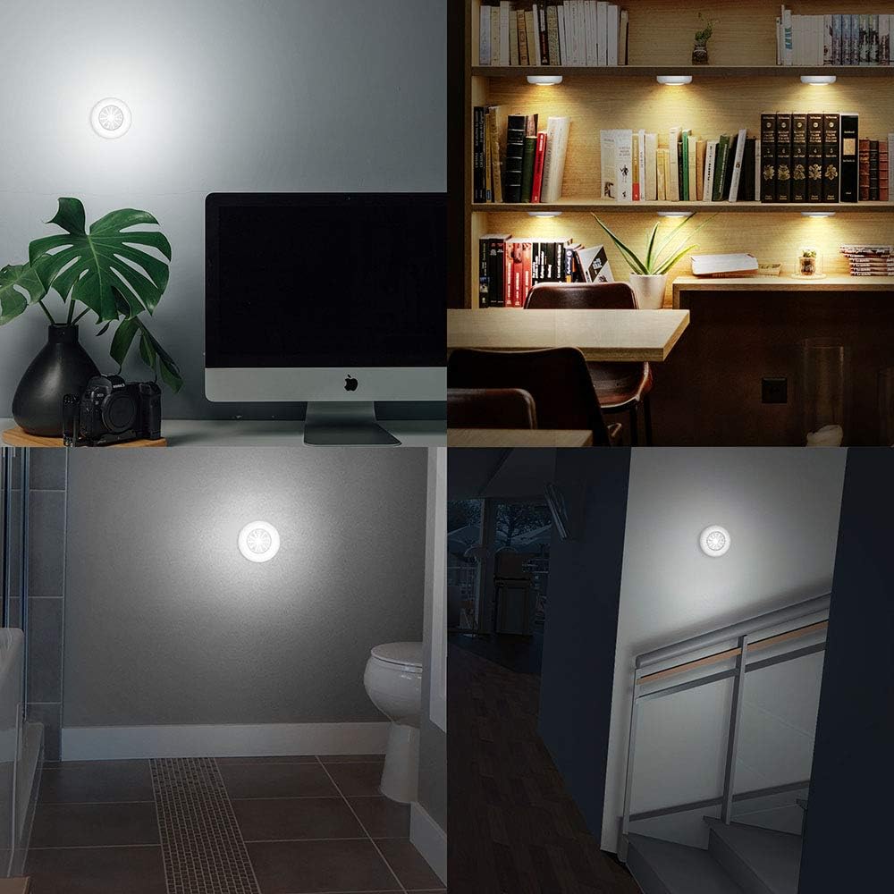 Brilliant Evolution Tap Light 6 Pack – Practical Housewarming Gift for New Homeowners and Apartment Movers