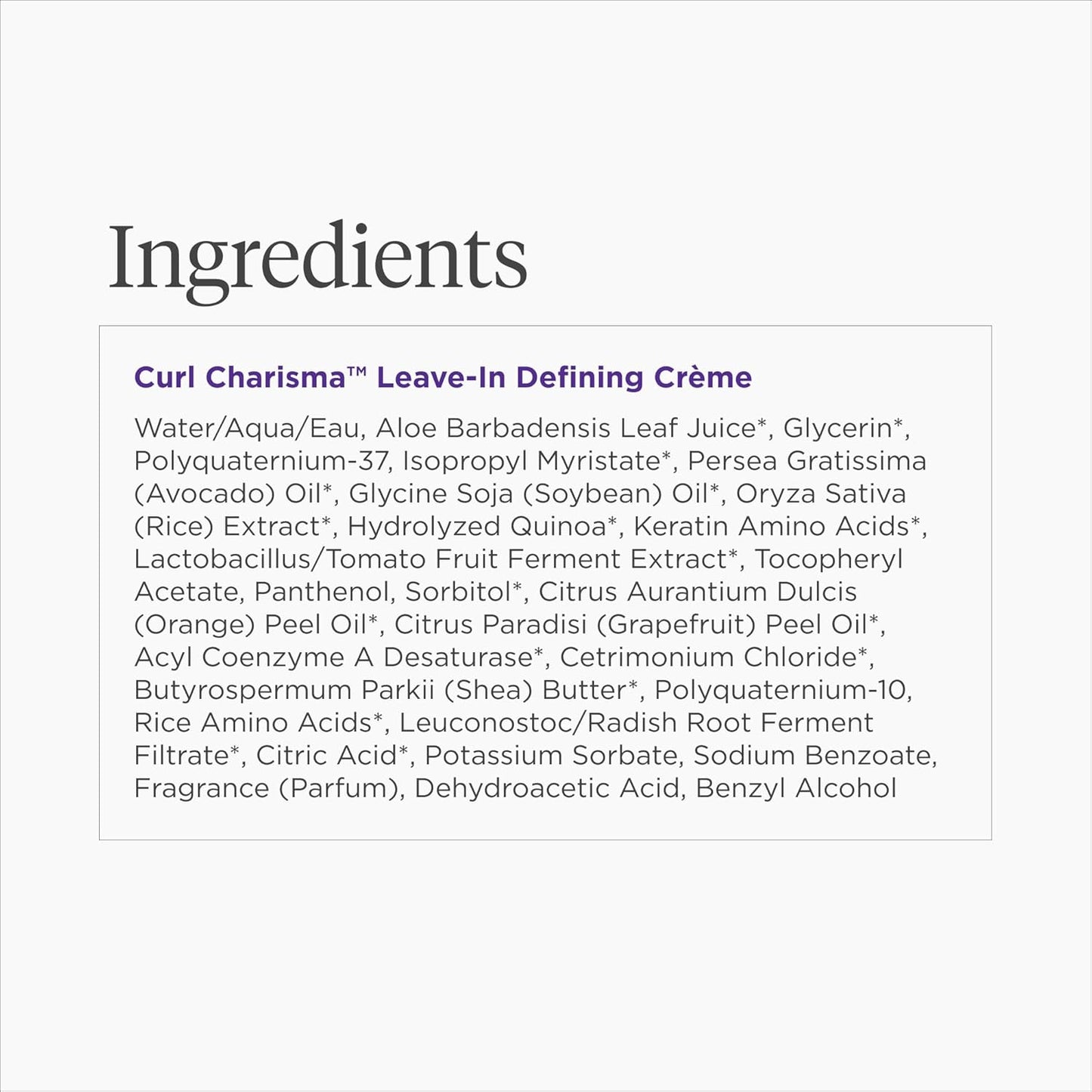 Briogeo Curl Charisma Rice Amino + Avocado Leave-In Defining Crème | Salon-Quality Curl Definition for the Elevated Home