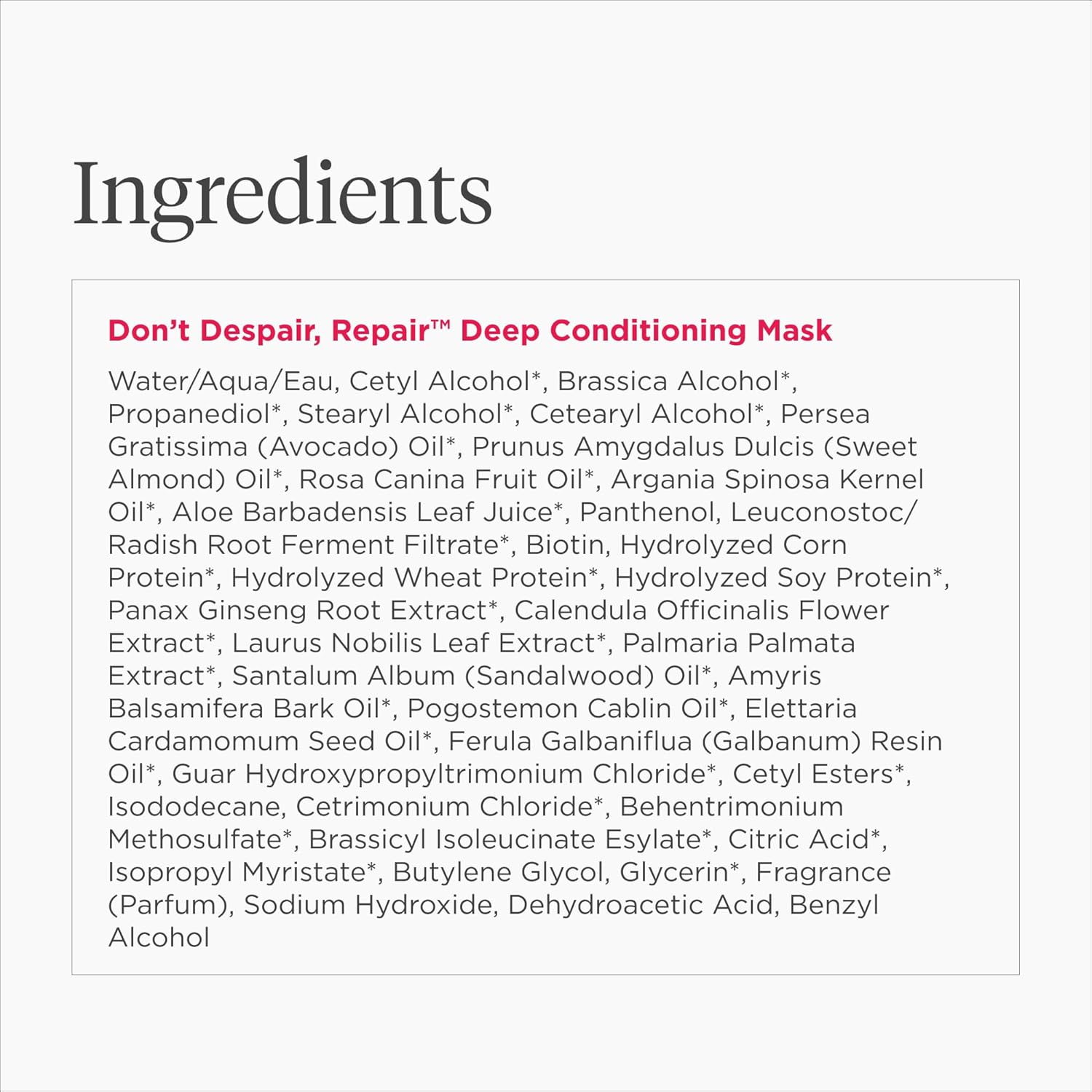 Briogeo Don't Despair, Repair! Deep Conditioning Mask – Holiday Self-Care Gift Set Staple for the Haircare Lover