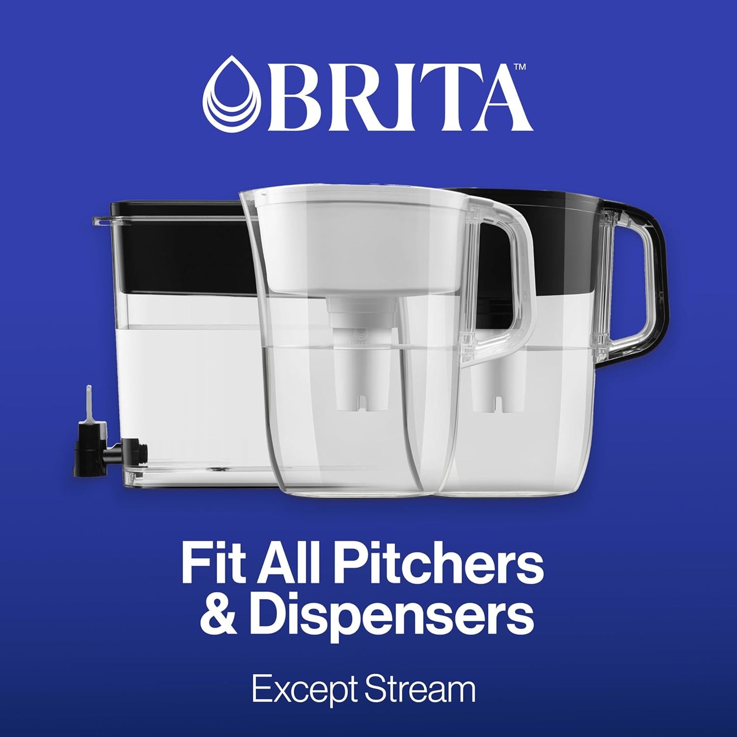 Brita Elite Replacement Filters for Pitchers – Mindful Hydration Setup for the Dining Counter and Home Bar