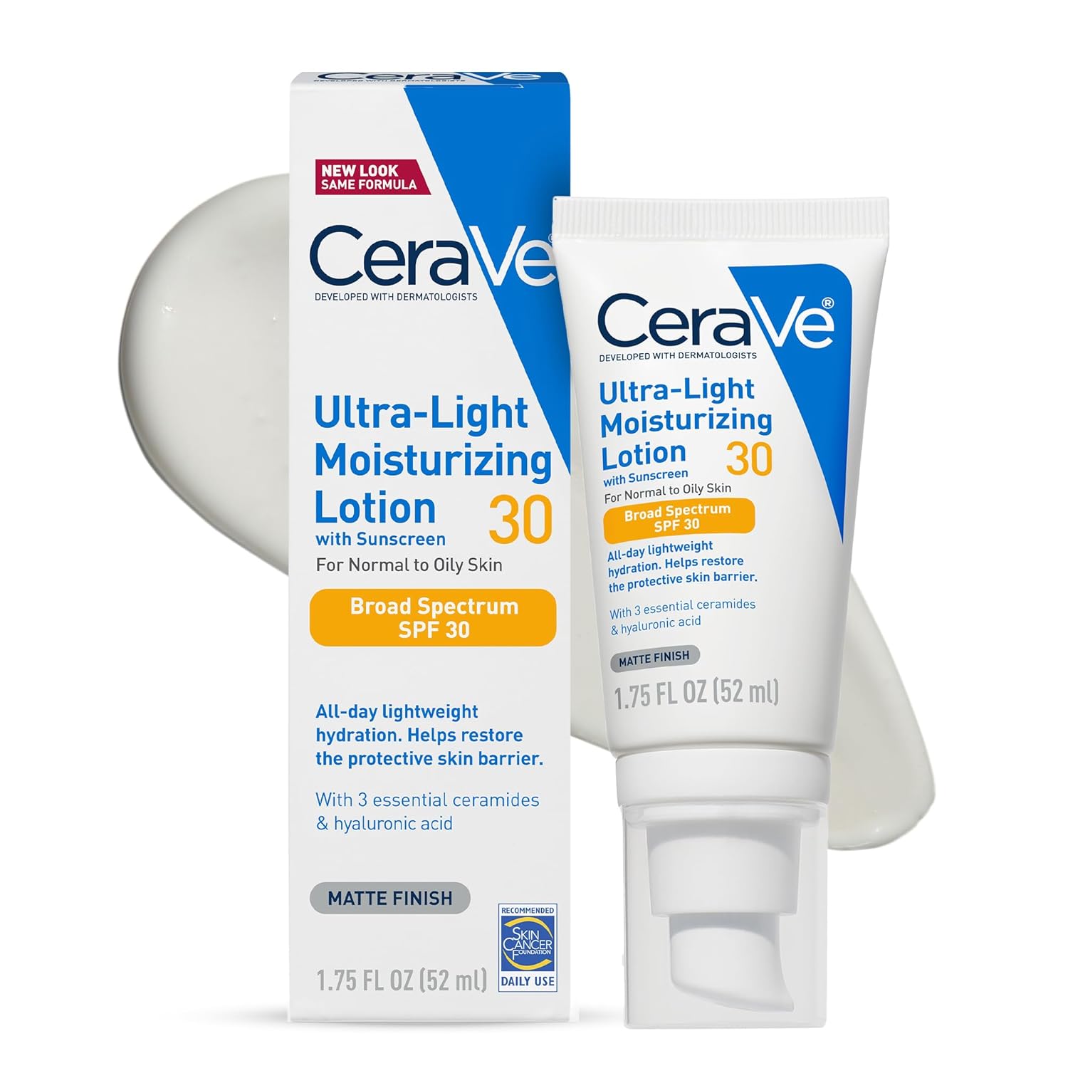 broad spectrum spf 30 uva/uvb protection in a daily face lotion