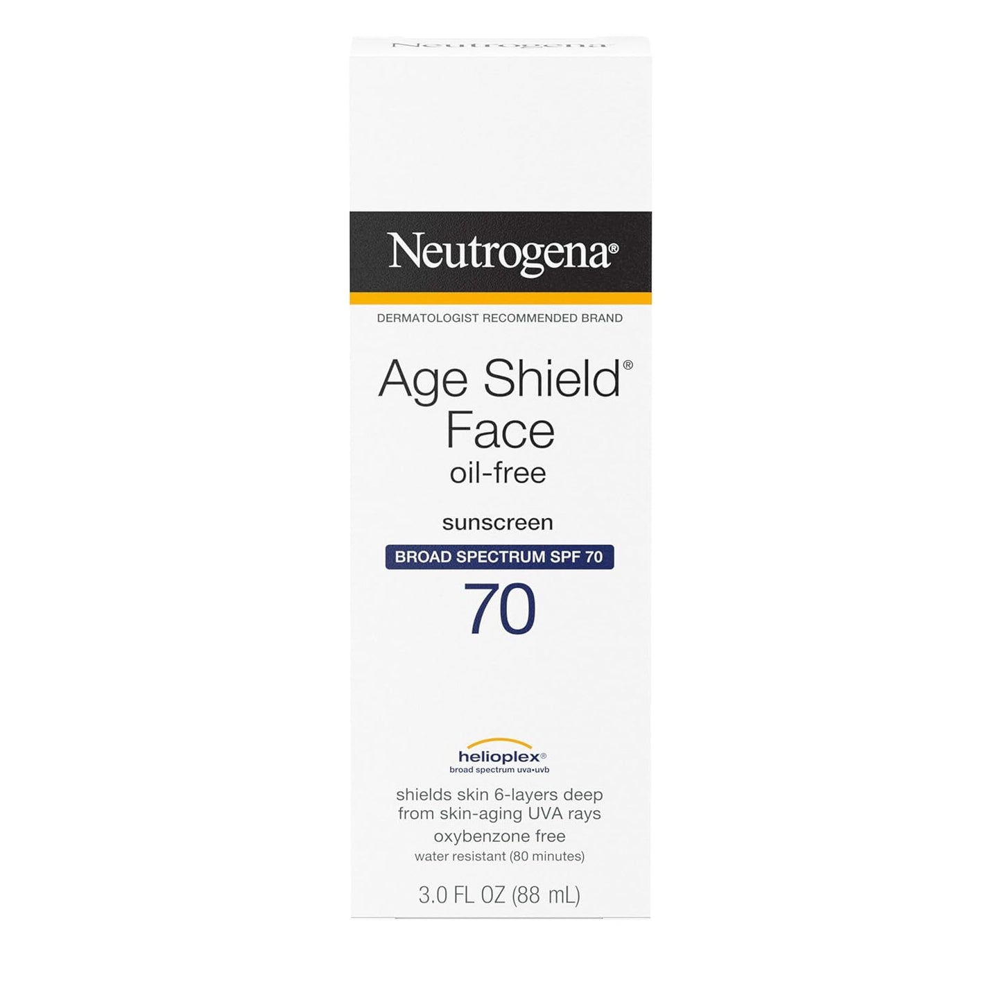 broad spectrum spf 70 with helioplex uva/uvb technology