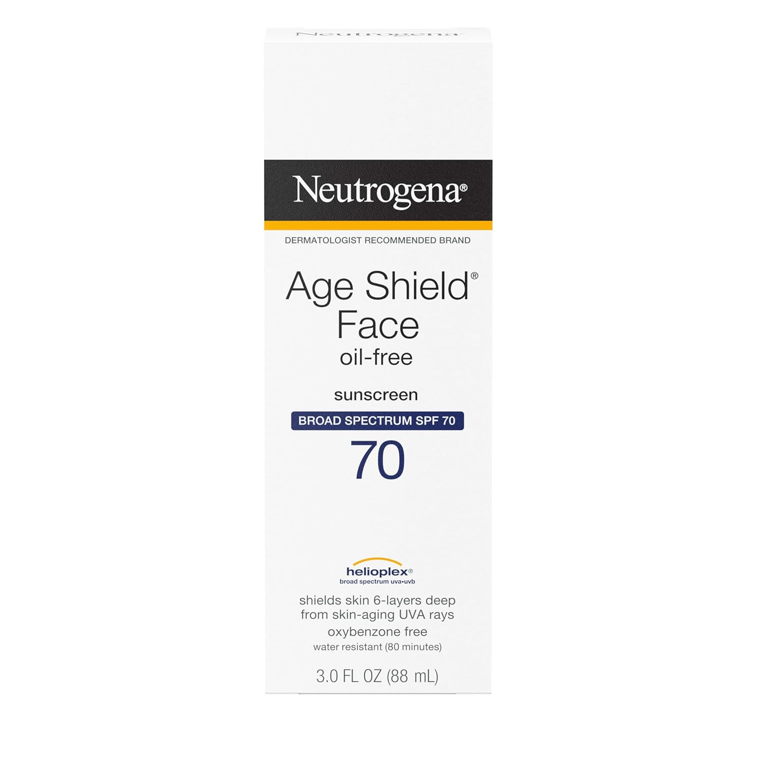 broad spectrum spf 70 with helioplex uva/uvb technology