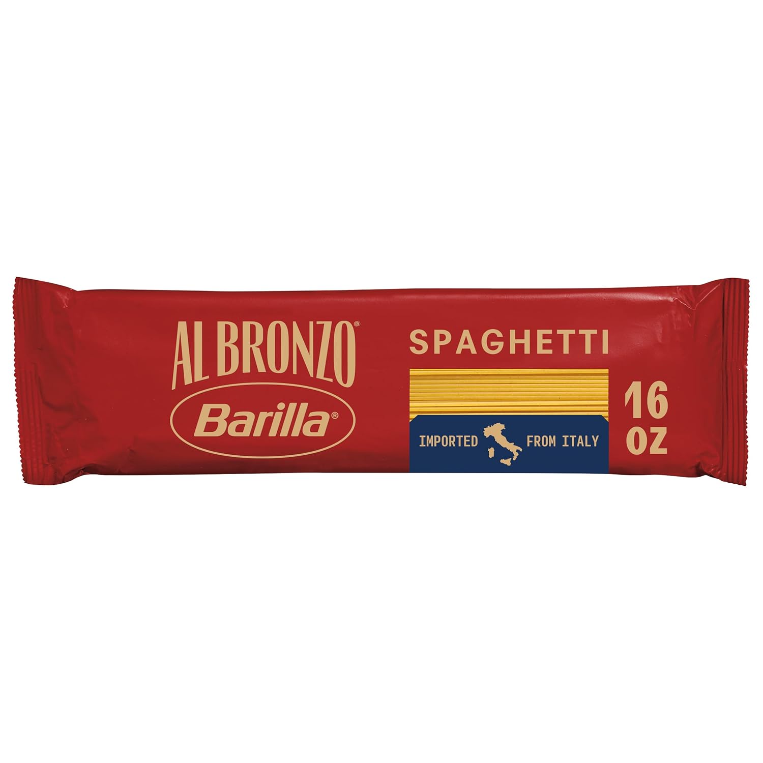 bronze-cut crafting method that creates delicate micro-grooves on the pasta surface for superior sauce grip